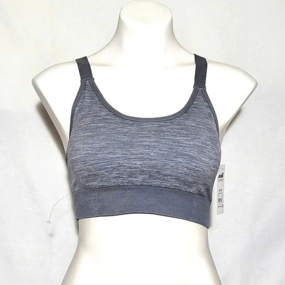 Avia Sports Bra Wire‎ Free Keyhole Sports Bra XL Grey NWT - Picture 1 of 6